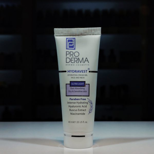 کرم ژل آبرسان صورت و گردن Proderma پرودرما مناسب پوست خشک و حساس