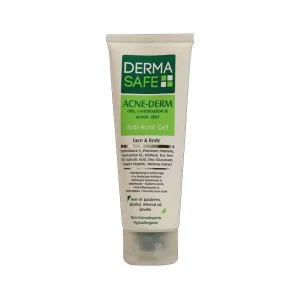 ژل ضدجوش Dermasafe درماسیف پوست چرب.مختلط و آکنه دار 75 میل