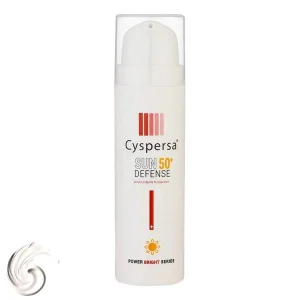 ضدآفتاب فلوئیدی Cyspersa سیسپرسا مدل SPF50 پاوربرایت