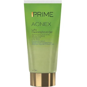 ژل پاک کننده اسکراب Prime پرایم مدل لوفا پوست مختلط تا چرب 175 میل