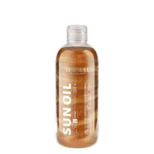 روغن برنزه کننده اکلیلی Seagull سی گل مدل SPF4 میل 250