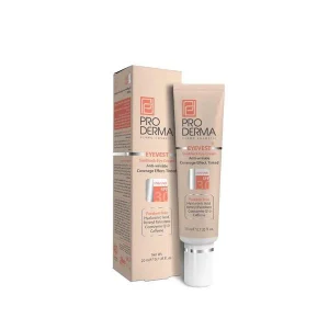 کرم رنگی پوشاننده و ضد چروک دور چشم با spf 30 پرو درما