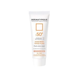 ضدآفتاب بژ طبیعی Dermatypique درماتپیک مدل SPF50 پوست چرب و مختلط